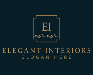 Elegant Luxury Floral logo design