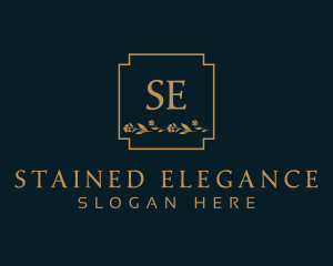 Elegant Luxury Floral logo design