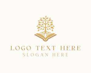 Educational Tree Book Logo