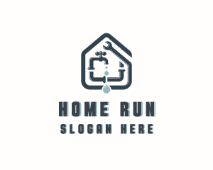 Home Plumbing Renovation logo design