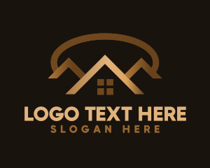 Drafting - Gold House Suburban Realty logo design