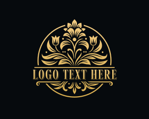 Wedding - Stylish Floral Boutique logo design