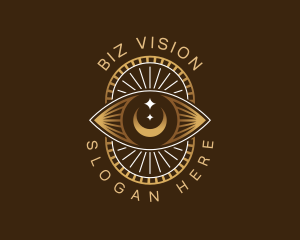 Vision Eye Mystical logo design