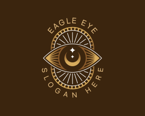 Vision Eye Mystical logo design