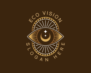 Vision Eye Mystical logo design