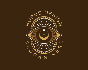 Vision Eye Mystical logo design