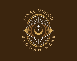 Vision Eye Mystical logo design