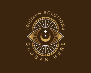 Astrological - Vision Eye Mystical logo design
