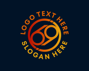 Application - Tech Software Firm Number 69 logo design