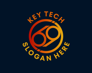 Tech Software Firm Number 69 logo design