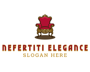 Elegant Interior Chair logo design