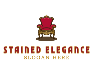 Elegant Interior Chair logo design