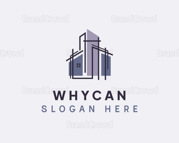 House Property Blueprint Logo