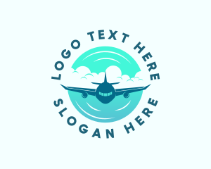 Travel Agency - Transport Aeronautics Aviation logo design