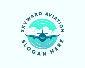 Transport Aeronautics Aviation logo design