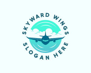 Aeronautics - Transport Aeronautics Aviation logo design