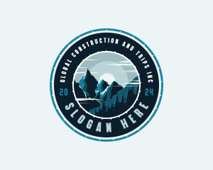 Mountaineer - Mountain Nature Summit logo design