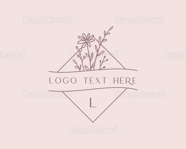 Natural Floral Boutique Logo