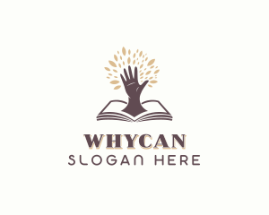 Author - Author Hand Book logo design