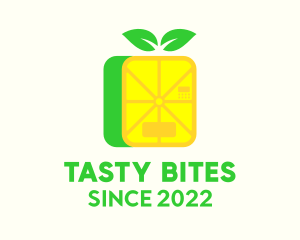 Snacks - Lemon Juice Vending Machine logo design