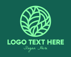 Gardening - Green Botanical Garden logo design