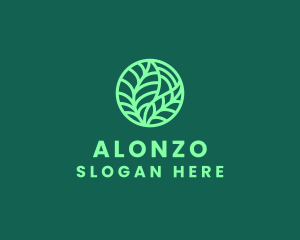 Green Botanical Garden logo design