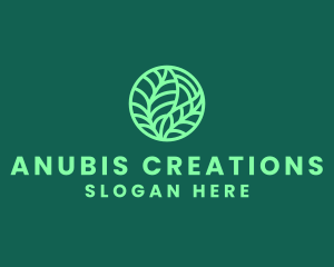 Green Botanical Garden logo design