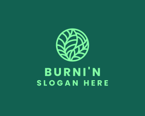 Green Botanical Garden logo design