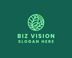 Green Botanical Garden logo design