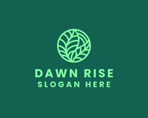 Green Botanical Garden logo design