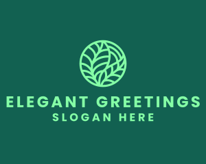 Green Botanical Garden logo design