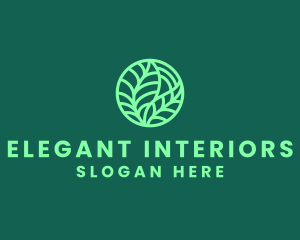 Green Botanical Garden logo design