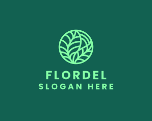 Green Botanical Garden logo design