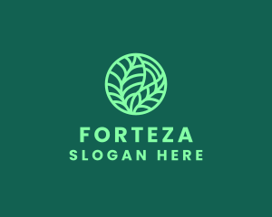 Green Botanical Garden logo design