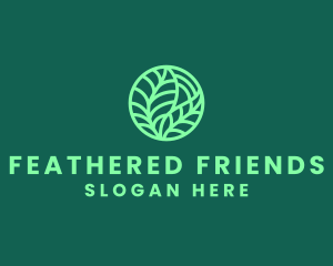 Green Botanical Garden logo design