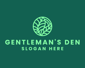 Green Botanical Garden logo design