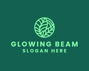 Green Botanical Garden logo design