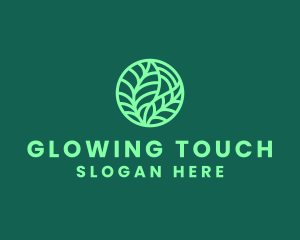 Green Botanical Garden logo design