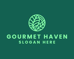 Green Botanical Garden logo design