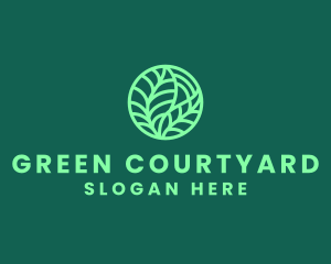 Green Botanical Garden logo design