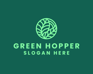 Green Botanical Garden logo design