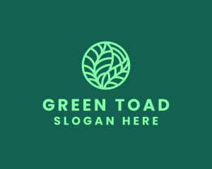 Green Botanical Garden logo design