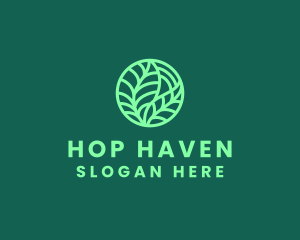 Green Botanical Garden logo design