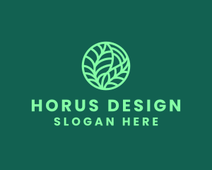 Green Botanical Garden logo design