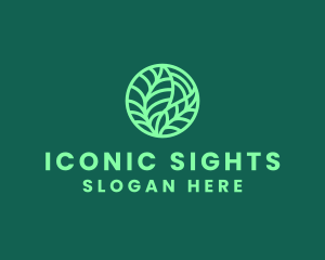 Green Botanical Garden logo design