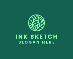 Green Botanical Garden logo design