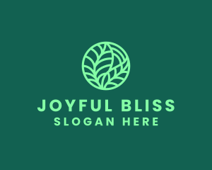 Green Botanical Garden logo design