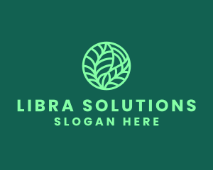 Green Botanical Garden logo design