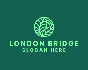 Green Botanical Garden logo design