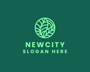 Green Botanical Garden logo design